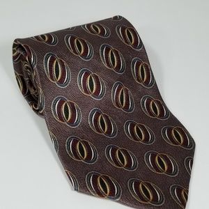 Gianofranco Ruffini Vintage Italian Tie 100% Silk